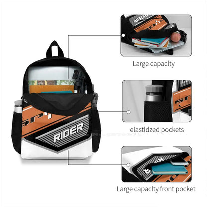 Can Am Rider Logo Backpack