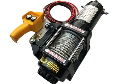 Vehicle Self-rescue Off-road Winch 2000 Lbs 3000lbs 12V Off-road Vehicle Winch  Electric Winch for Vehicle