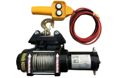 Vehicle Self-rescue Off-road Winch 2000 Lbs 3000lbs 12V Off-road Vehicle Winch  Electric Winch for Vehicle